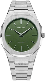 D1 Milano Ultra Thin Zielony/Stal Ø40 mm UTBJ06