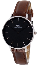 Daniel Wellington Classic Petite St Mawes Czarny/Skóra Ø32 mm DW00100181