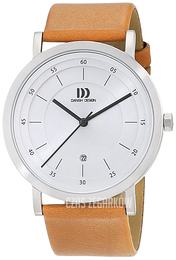 Danish Design Dress Srebrny/Skóra Ø42 mm 3314529