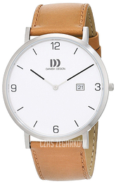 Danish Design Classic Srebrny/Skóra Ø40 mm 3314533
