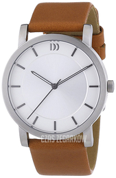 Danish Design Dress Srebrny/Skóra Ø38 mm 3324538