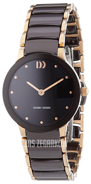 Danish Design Classic Czarny/Stal w kolorze różowego złota Ø28 mm 3324548