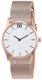 Danish Design Dress Biały/Stal w kolorze różowego złota Ø29 mm IN67Q1063