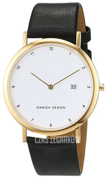 Danish Design Dress Biały/Skóra Ø39 mm IQ10Q881