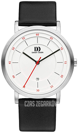 Danish Design Classic Biały/Skóra Ø42 mm IQ12Q1152