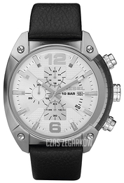 Diesel Chronograph Srebrny/Skóra Ø40 mm DZ4214