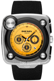 Diesel Chronograph Żółty/Tkanina DZ4217