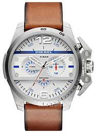 Diesel Chronograph Srebrny/Skóra Ø48 mm DZ4365