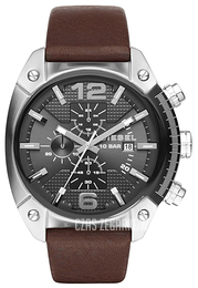 Diesel Chronograph Szary/Skóra Ø49 mm DZ4381