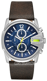 Diesel Niebieski/Skóra Ø45 mm DZ4424