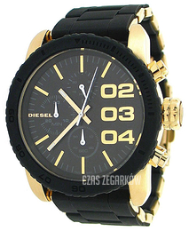 Diesel Chronograph Czarny/Stal w odcieniu złota Ø42 mm DZ5322