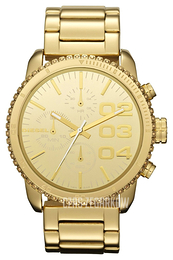 Diesel Franchise Żółte złoto/Stal w odcieniu złota Ø42 mm DZ5338