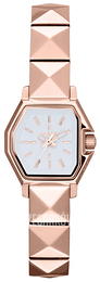 Diesel Analog Biały/Stal w kolorze różowego złota DZ5350
