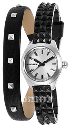 Diesel Analog Srebrny/Skóra Ø28 mm DZ5416