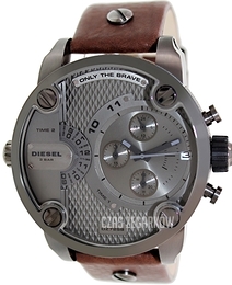 Diesel Chronograph Szary/Skóra Ø51 mm DZ7258