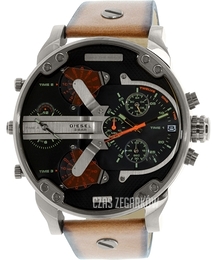 Diesel Chronograph Czarny/Skóra Ø57 mm DZ7332