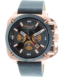 Diesel Chronograph Czarny/Skóra DZ7346