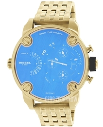 Diesel Chronograph Wielokolorowy/Stal w odcieniu złota Ø52 mm DZ7347