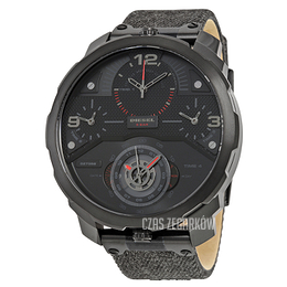 Diesel Analog Srebrny/Skóra Ø46 mm DZ7358