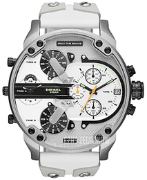 Diesel Chronograph Biały/Guma Ø57 mm DZ7401