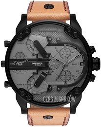 Diesel Chronograph Szary/Skóra Ø57 mm DZ7406