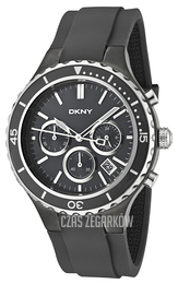 DKNY Chronograph Szary/Guma Ø42 mm NY1470