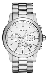 DKNY Chronograph Srebrny/Stal Ø43 mm NY1471
