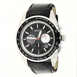 DKNY Nolita Czarny/Skóra Ø46 mm NY1488