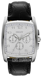 DKNY Chronograph Biały/Skóra NY1496