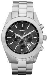DKNY Chronograph Czarny/Stal Ø46 mm NY1507