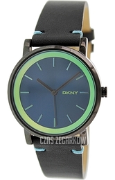 DKNY Dress Niebieski/Skóra Ø34 mm NY2262