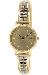 DKNY Dress Żółte złoto/Stal w odcieniu złota Ø25 mm NY2278