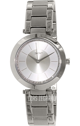 DKNY Dress Srebrny/Stal Ø37 mm NY2285