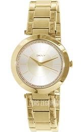 DKNY Dress Żółte złoto/Stal w odcieniu złota Ø37 mm NY2286