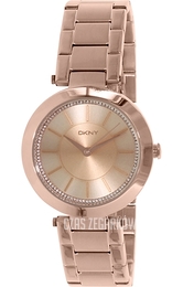 DKNY Dress Różowe złoto/Stal w kolorze różowego złota Ø36 mm NY2287