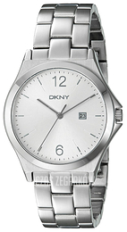 DKNY Dress Srebrny/Stal Ø34 mm NY2365