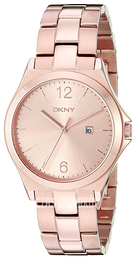 DKNY Dress Różowe złoto/Stal w kolorze różowego złota Ø34 mm NY2367