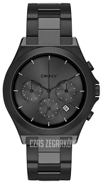 DKNY Chronograph Czarny/Stal Ø44 mm NY2380