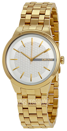 DKNY Dress Srebrny/Stal w odcieniu złota Ø36 mm NY2382