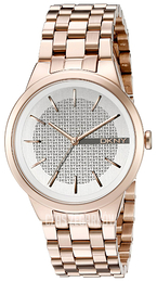 DKNY Dress Srebrny/Stal w kolorze różowego złota Ø36 mm NY2383