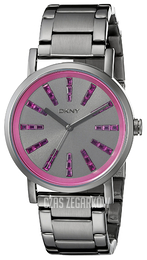 DKNY Dress Szary/Stal Ø38 mm NY2420