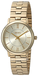 DKNY Dress Żółte złoto/Stal w odcieniu złota Ø28 mm NY2548
