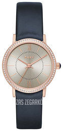 DKNY Crystal Srebrny/Skóra Ø28 mm NY2553