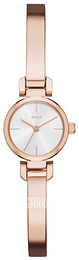 DKNY Dress Srebrny/Stal w kolorze różowego złota Ø20 mm NY2629