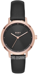 DKNY The Modernist Czarny/Skóra Ø32 mm NY2641