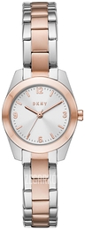DKNY Nolita Srebrny/Stal w kolorze różowego złota Ø26 mm NY2923