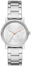 DKNY Soho Srebrny/Stal Ø34 mm NY2957