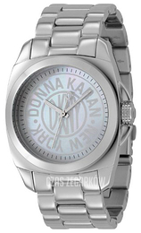 DKNY Dress Biały/Stal Ø42 mm NY4905