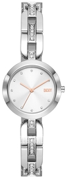 DKNY City Link Srebrny/Stal Ø26 mm NY6674