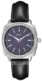 DKNY Crystal Szary/Skóra Ø38.9 mm NY8001